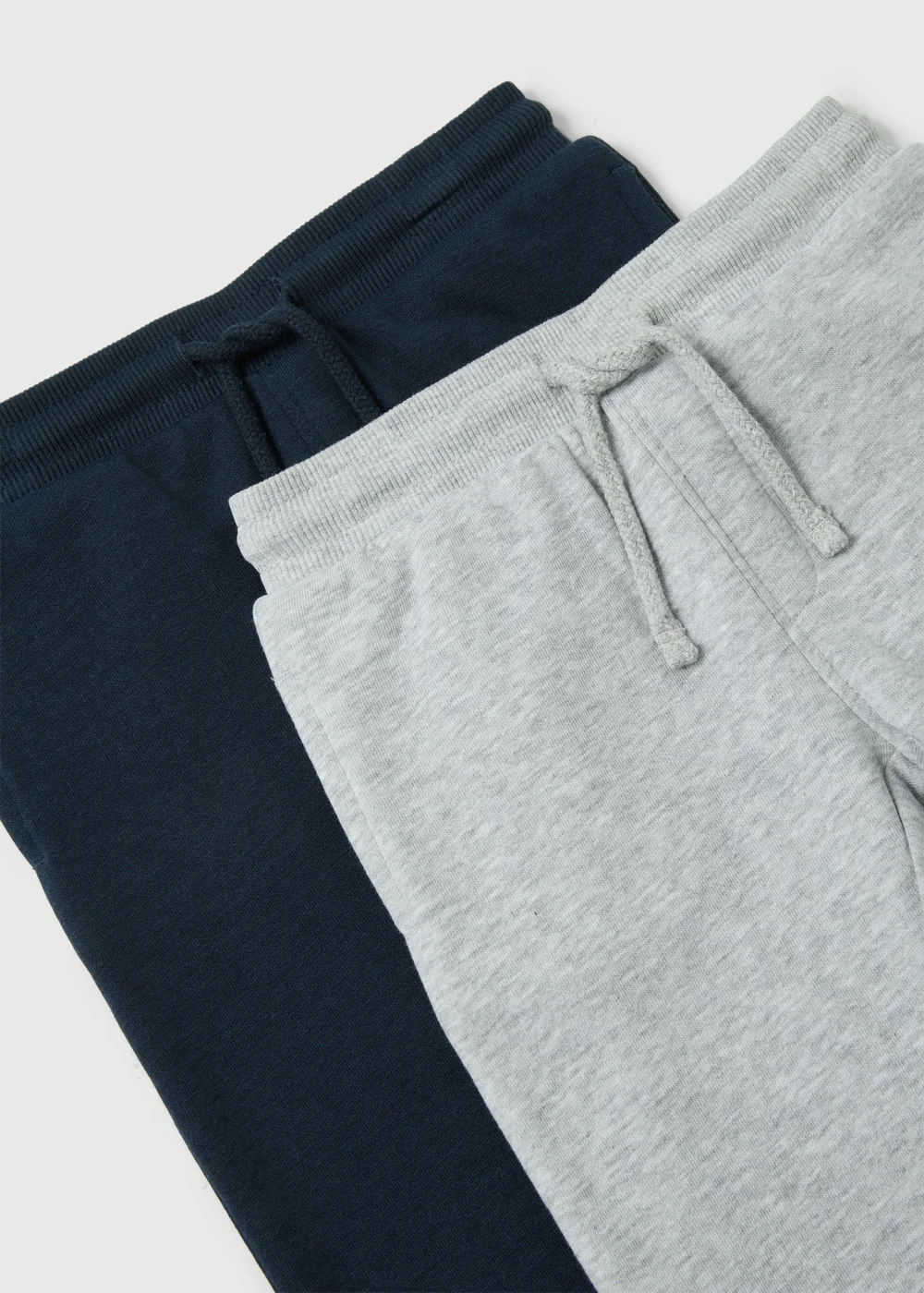 2 Pack Boys Navy & Grey Joggers (1-7yrs) - 1 half year to 2 Image 2