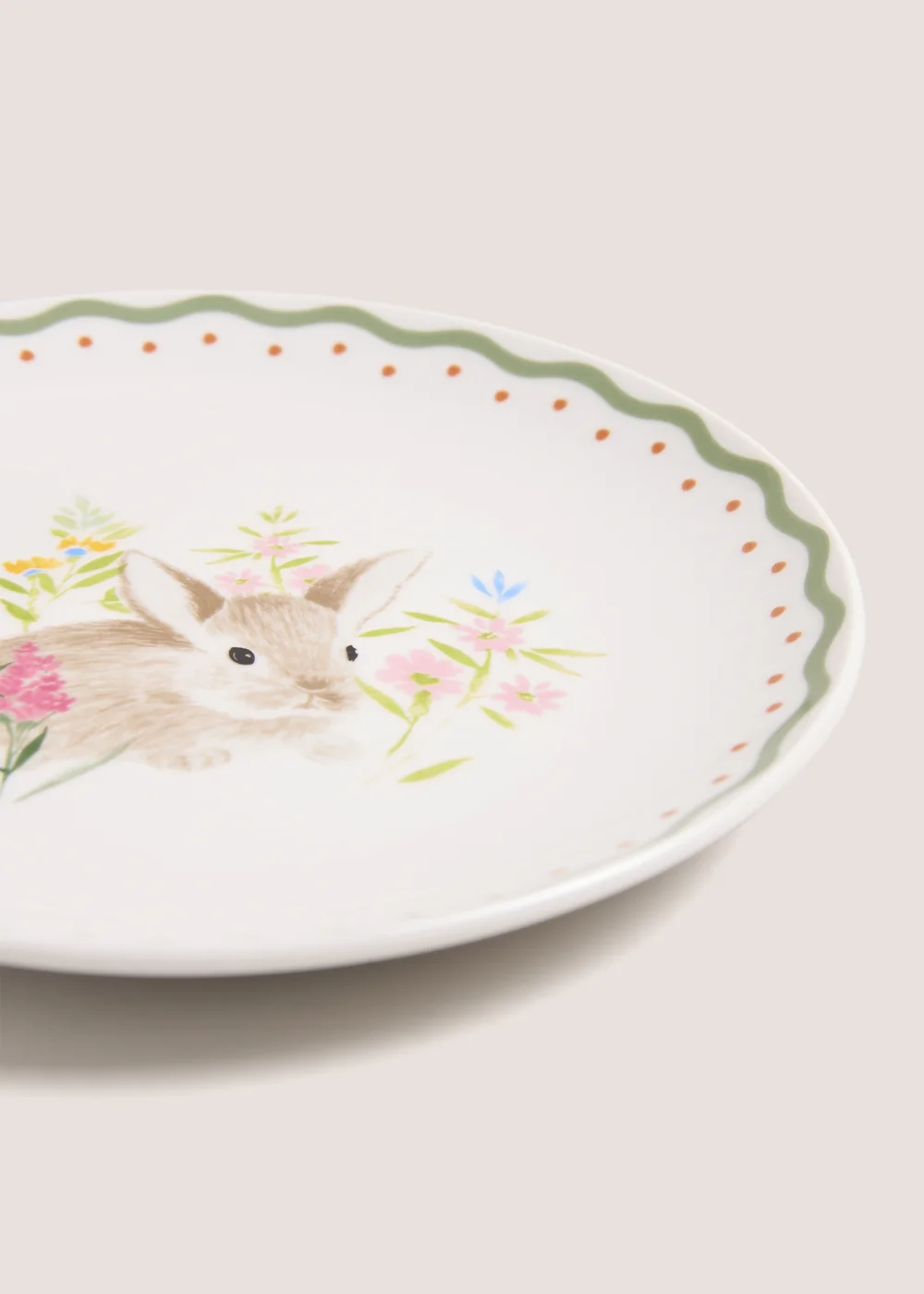 Rabbit side plate (19cm) Image 2