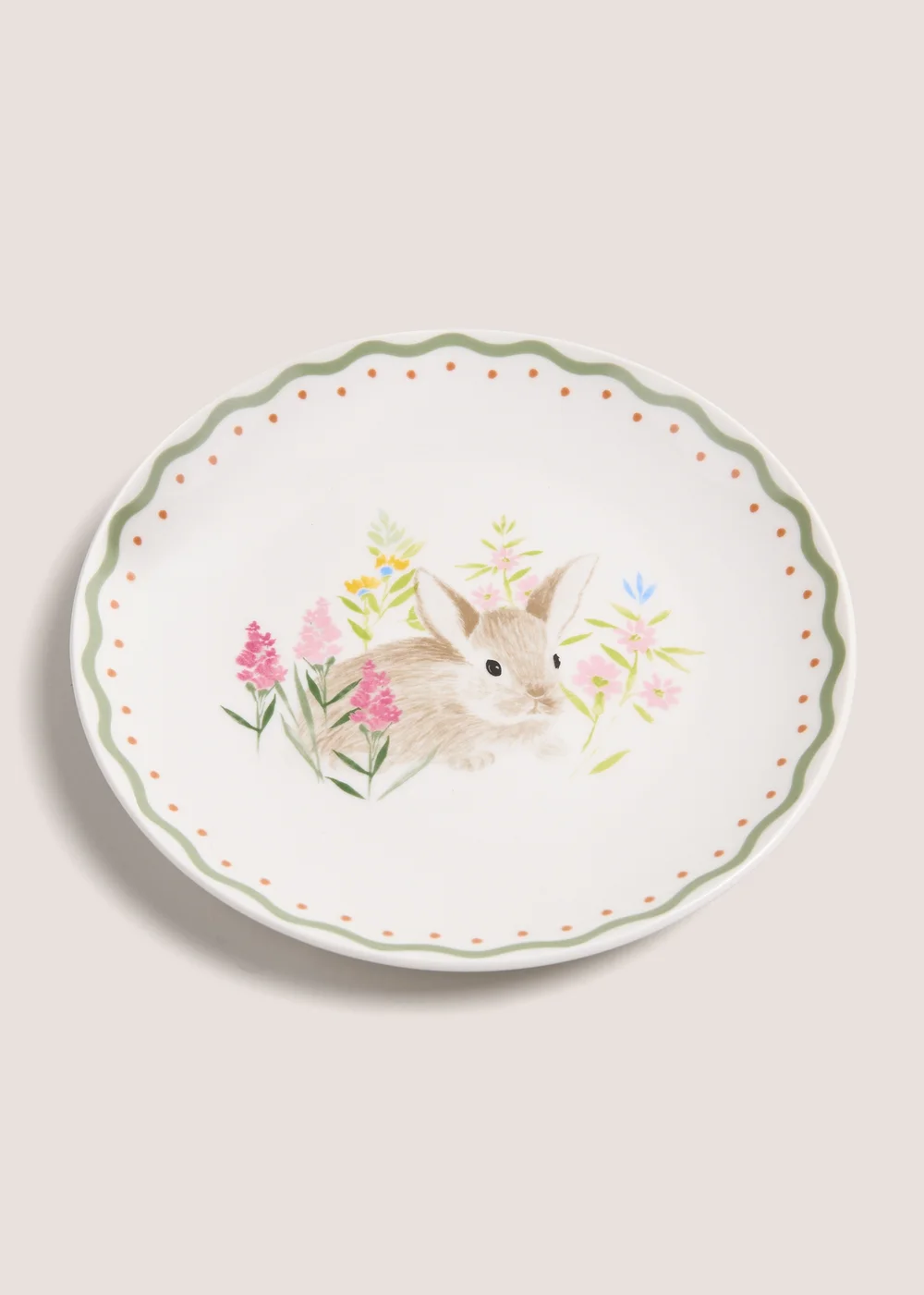 Rabbit side plate (19cm) Image 1