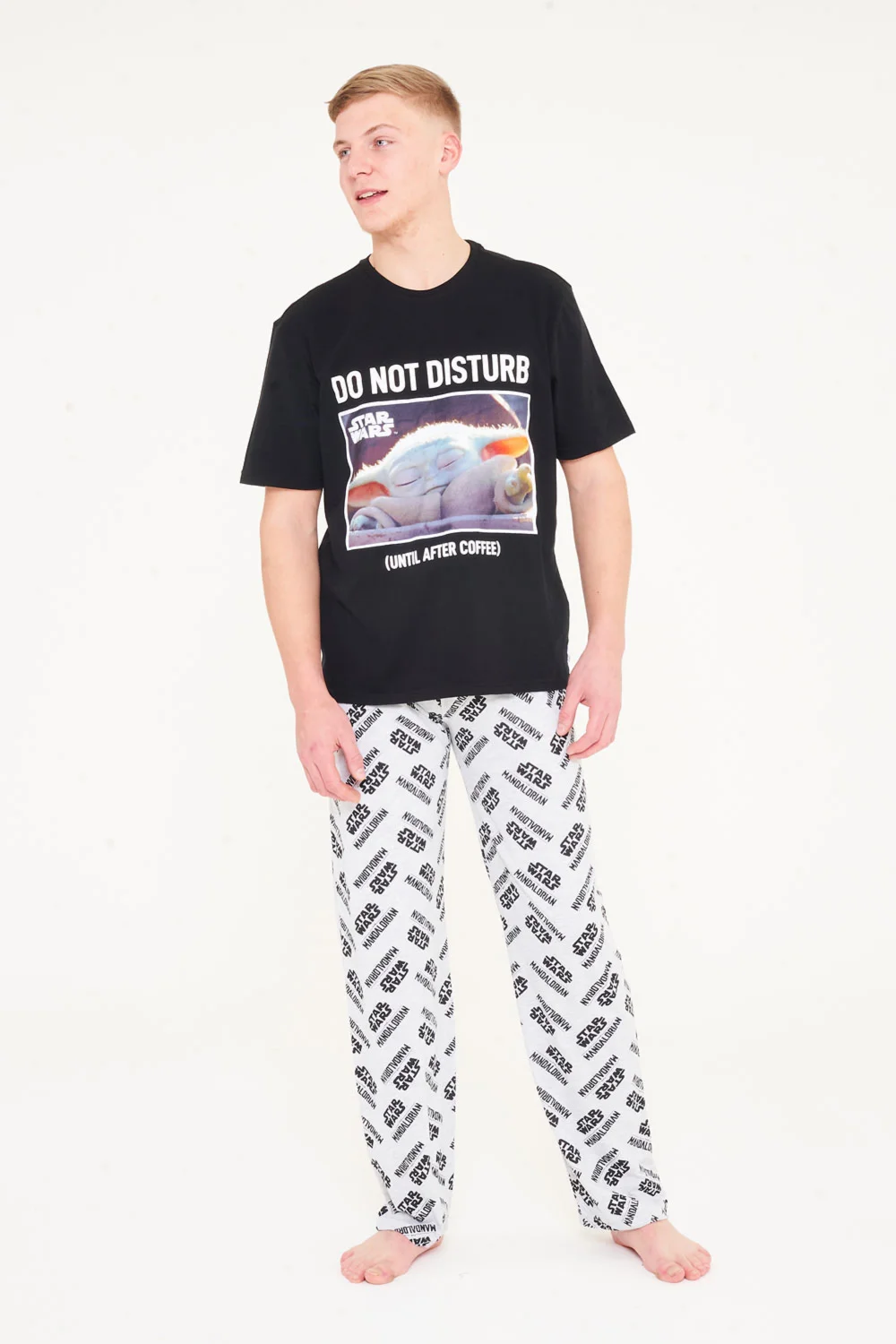 Brand Threads Mandolorian Pyjama Set - Small Image 1