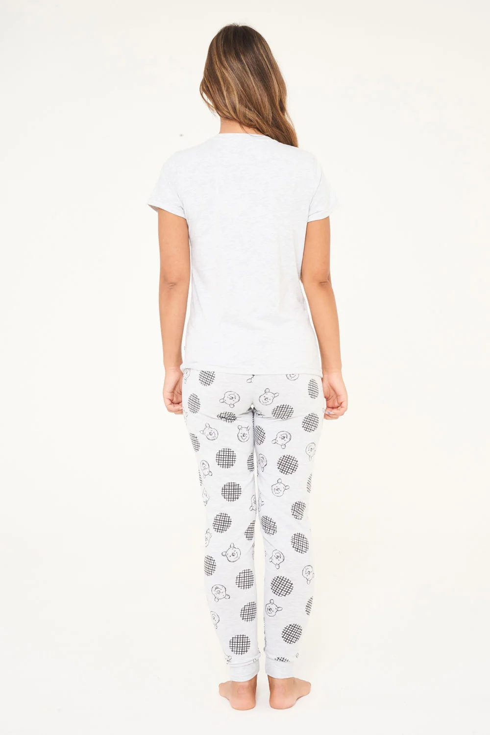 Brand Threads Winnie The Pooh Pyjama Set - Extra small Image 2