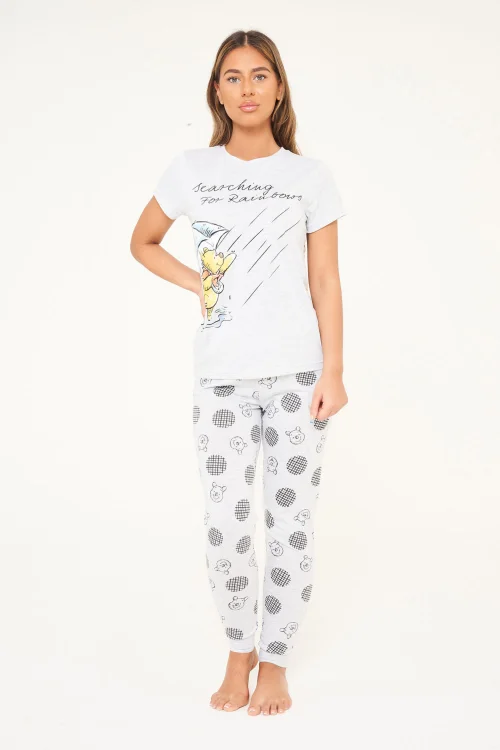 Brand Threads Winnie The Pooh Pyjama Set - Extra small Image 1