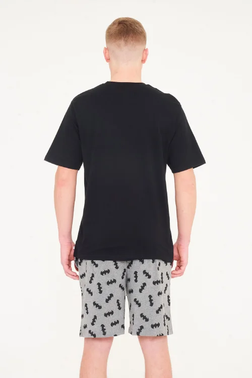 Brand Threads Batman Shorty Pyjama Set - Extra small Image 2