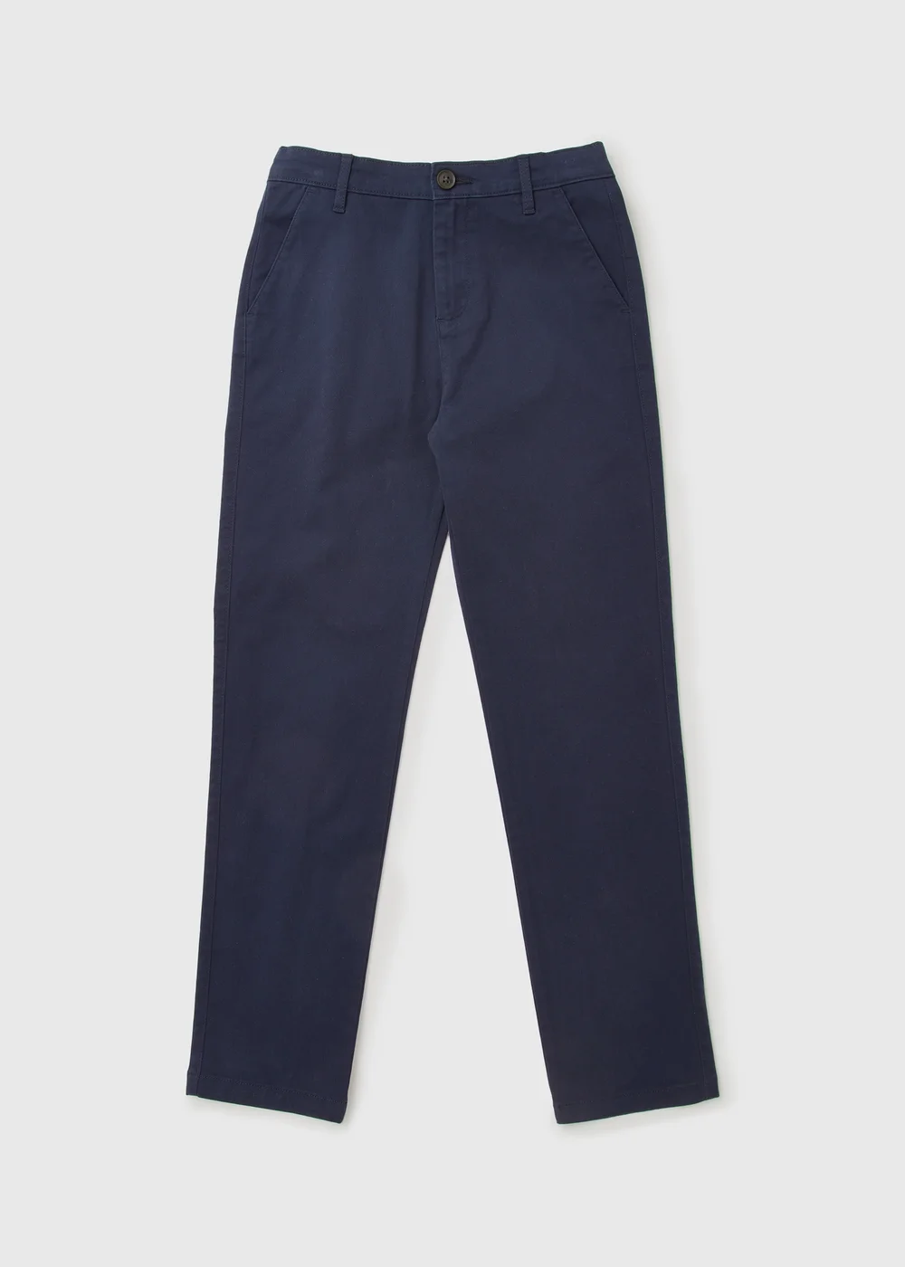Boys Navy Chinos (7-13yrs) - Age 10 Years Image 1