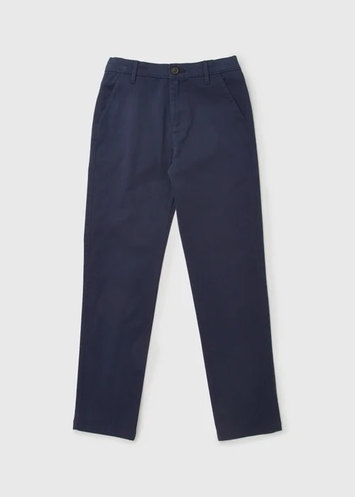 Boys Navy Chinos (7-13yrs) - Age 10 Years Image 1