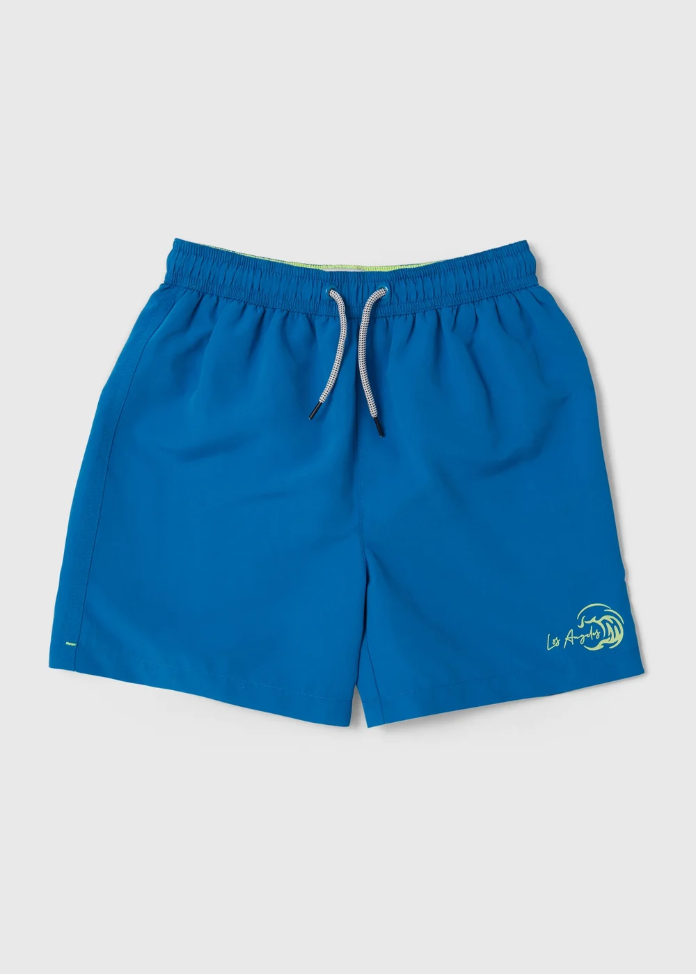 Boys Blue Swim Shorts (6-13yrs) - Age 6 - 7 Years Image 1