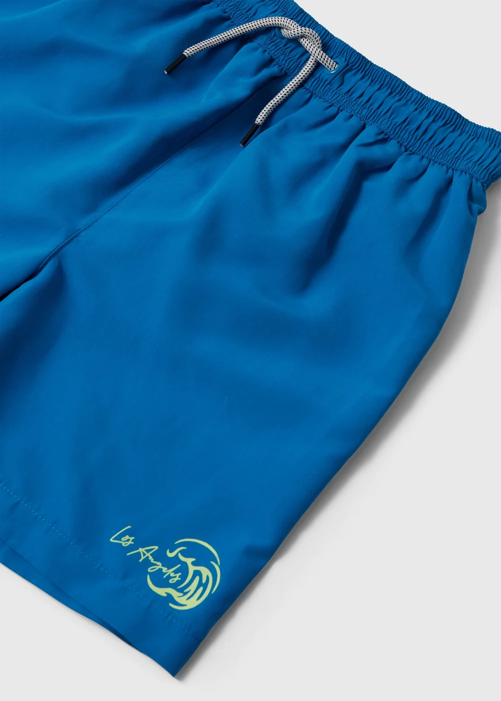 Boys Blue Swim Shorts (6-13yrs) - Age 6 - 7 Years Image 2