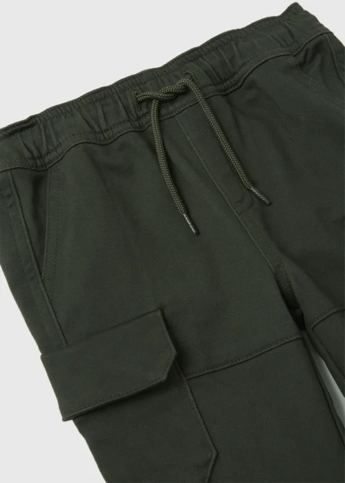 Boys Khaki Cargo Pants (1-7yrs) - 1 half year to 2 Image 2
