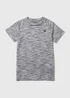 Boys Grey Space Dye T-Shirt (7-13yrs) - Age 7 Years Image 1