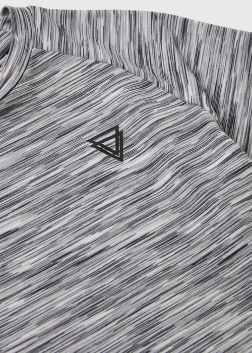 Boys Grey Space Dye T-Shirt (7-13yrs) - Age 7 Years Image 2