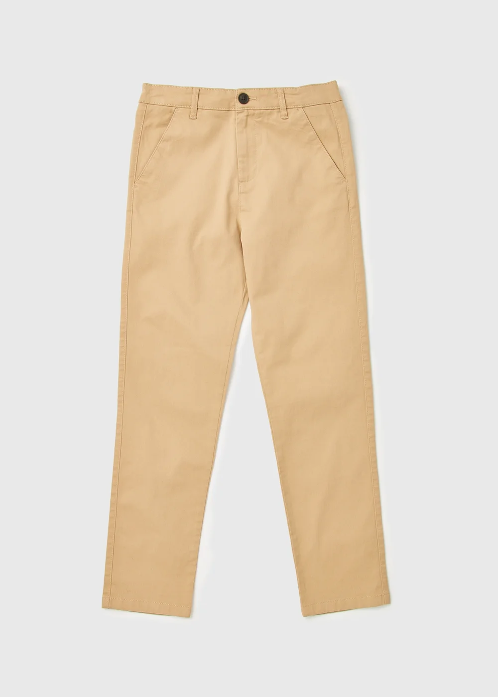 Boys Stone Chinos (7-13yrs) - Age 7 Years Image 1