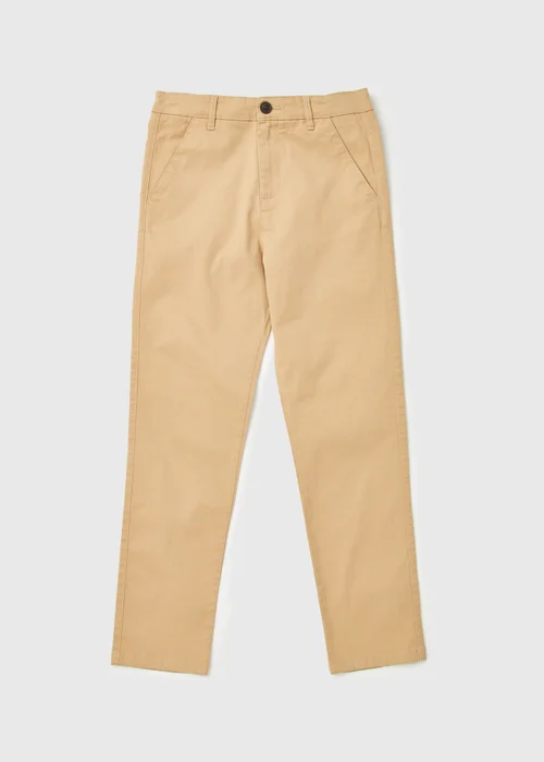 Boys Stone Chinos (7-13yrs) - Age 7 Years Image 1