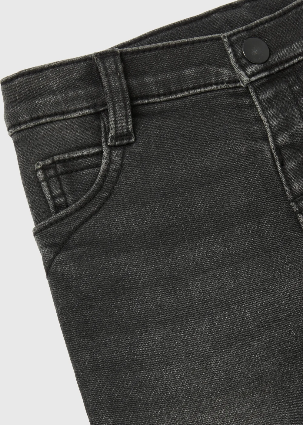 Boys Black Knitted Skinny Jeans (1-7yrs) - 1 half year to 2 Image 2