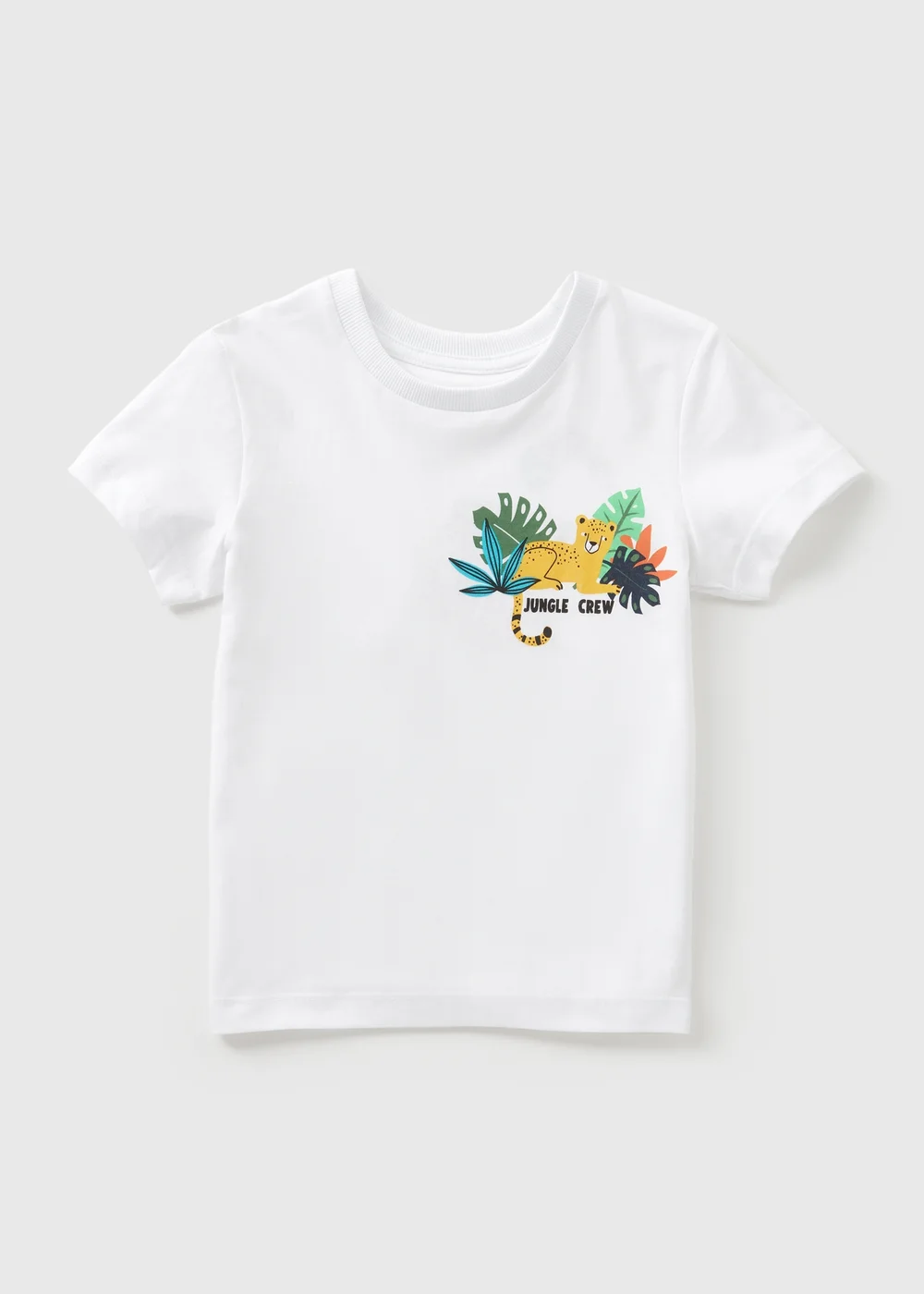 Boys Stone Tiger Back Print T-Shirt (1-7yrs) - 1-1.5 Yrs Image 1