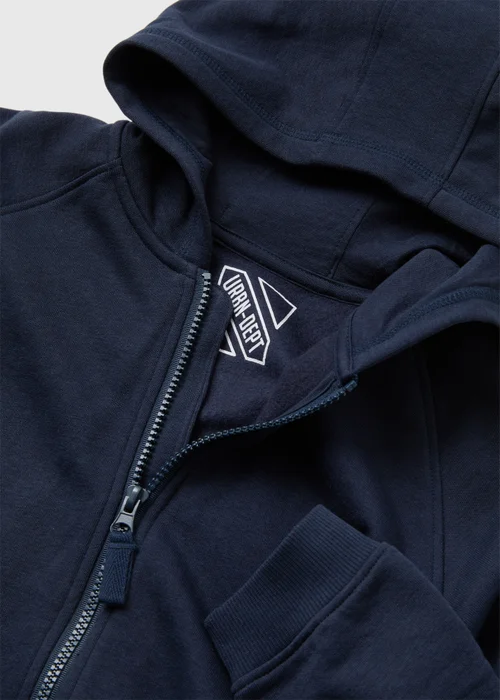 Boys Navy Zip Up Hoodie (7-13yrs) - 7 Yrs Image 2