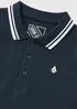 Boys Navy Cotton Polo Shirt (7-13yrs) - Age 7 Years Image 2