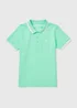 Boys Green Polo Shirt (7-13yrs) - Age 7 Years Image 1