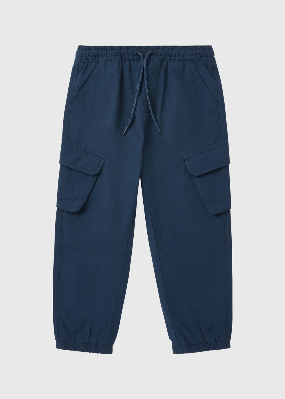 Boys Navy Cargo Trousers (1-7yrs) - 1 to 1 half years Image 1