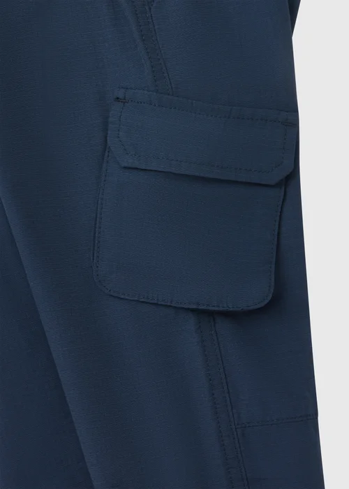 Boys Navy Cargo Trousers (1-7yrs) - 1 to 1 half years Image 2