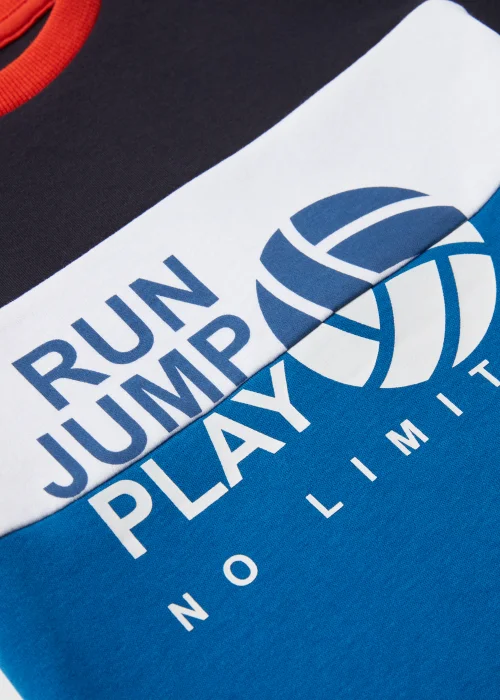 Boys Navy Sports T-Shirt (1-7yrs) - 1 to 1 half years Image 2