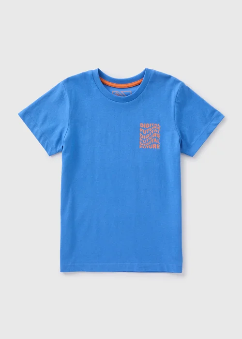 Boys Blue Future T-Shirt (7-13yrs) - 7 Yrs Image 1