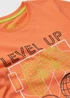 Boys Orange Gamer Graphic T-Shirt (7-13yrs) - Age 7 Years Image 2