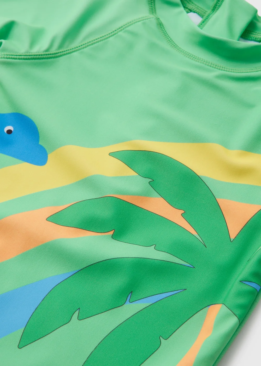 Green Spike Dino Surfsuit (1-7yrs) - 1 half year to 2 Image 2