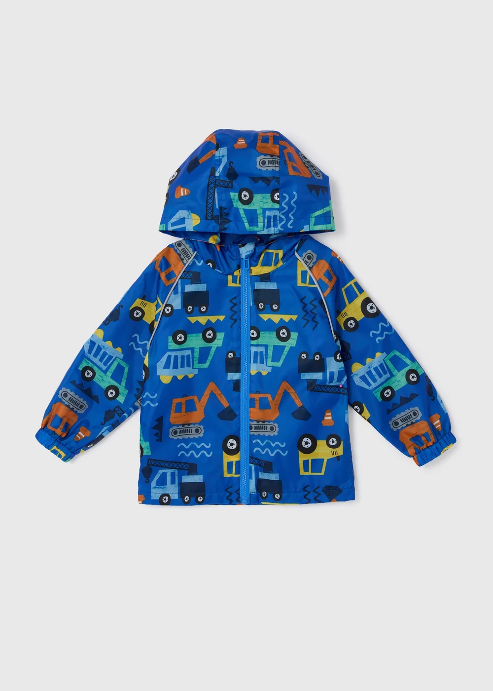 Boys Blue Digger Raincoat (1-7yrs) - 1-1.5 Yrs Image 1