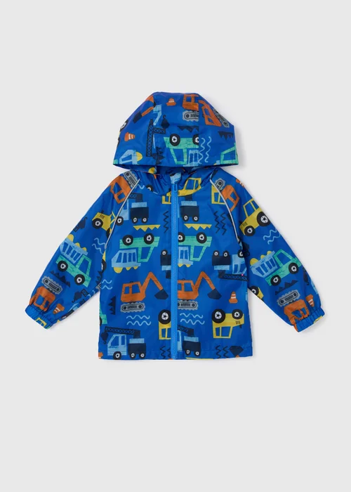 Boys Blue Digger Raincoat (1-7yrs) - 1-1.5 Yrs Image 1