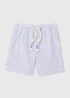 Boys Blue & White Stripe Seersucker Shorts (1-7yrs) - 1 to 1 half years Image 1