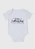 White Baby Mothers Day Bodysuit (Tiny Baby-12mths) - Tiny Baby Image 1