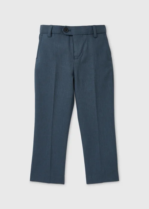 Boys Panama Blue Formal Trousers (2-13yrs) - Age 2 - 3 Years Image 1