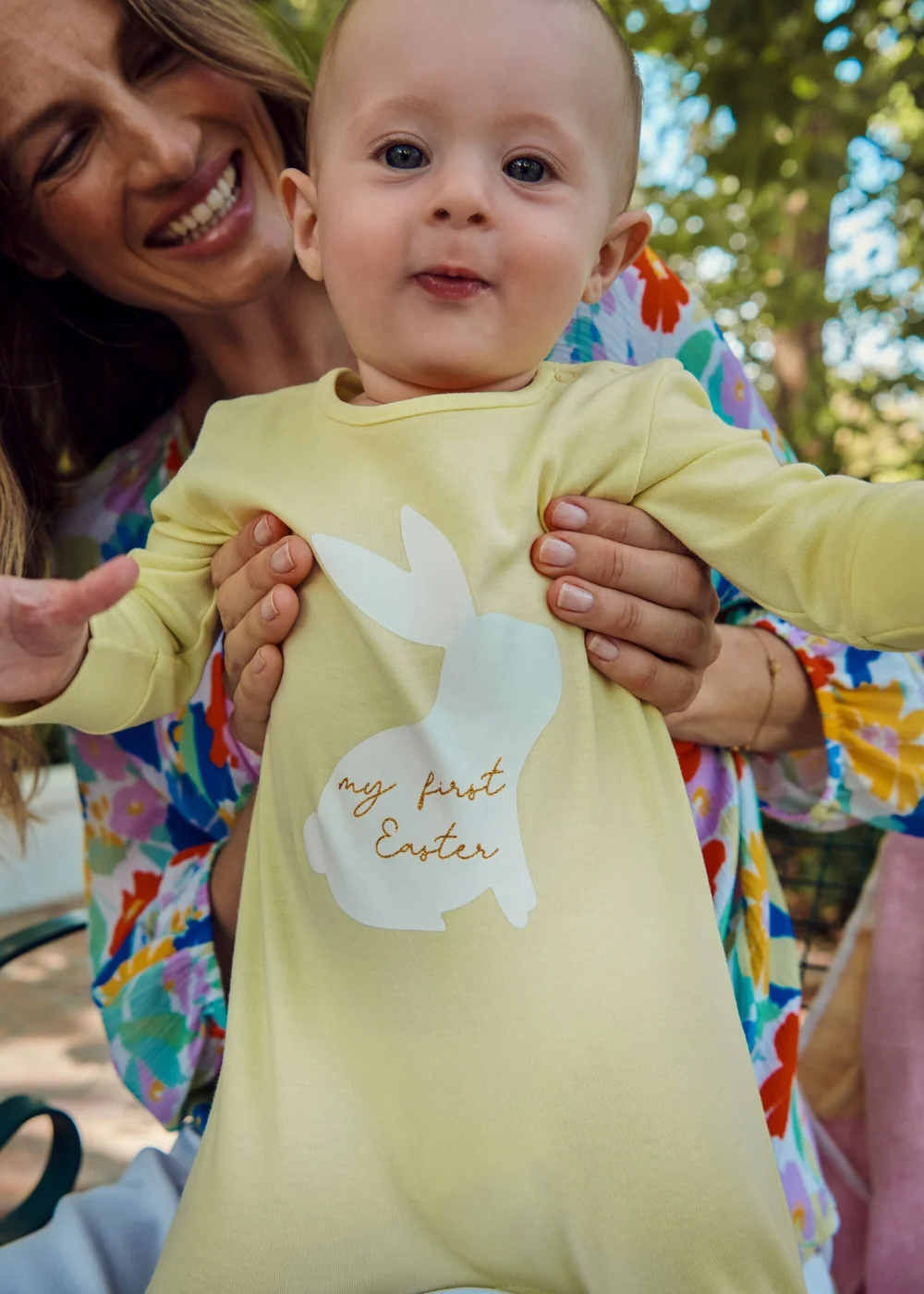 Baby Yellow My First Easter Sleepsuit (Tiny Baby-12mths) - Tiny Baby Image 3