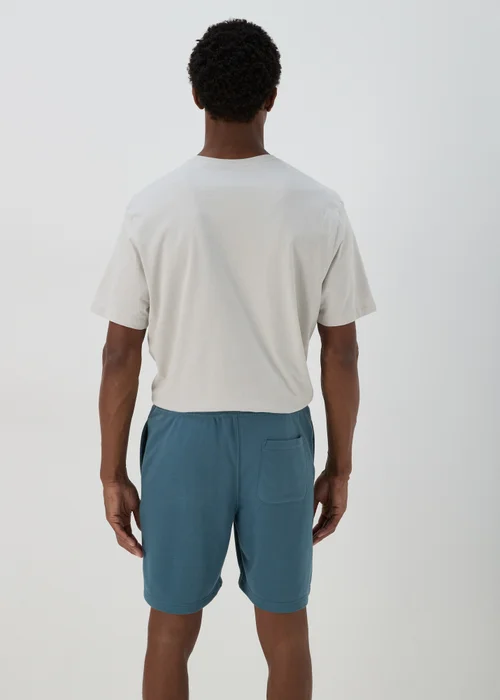 Blue Basic Jogger Shorts - XS Image 2