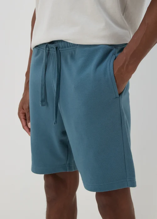 Blue Basic Jogger Shorts - XS Image 3
