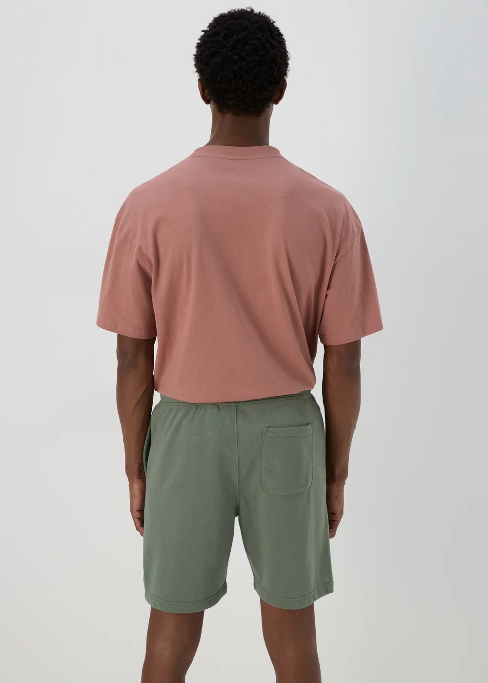 Green Basic Jogger Shorts - XS Image 2