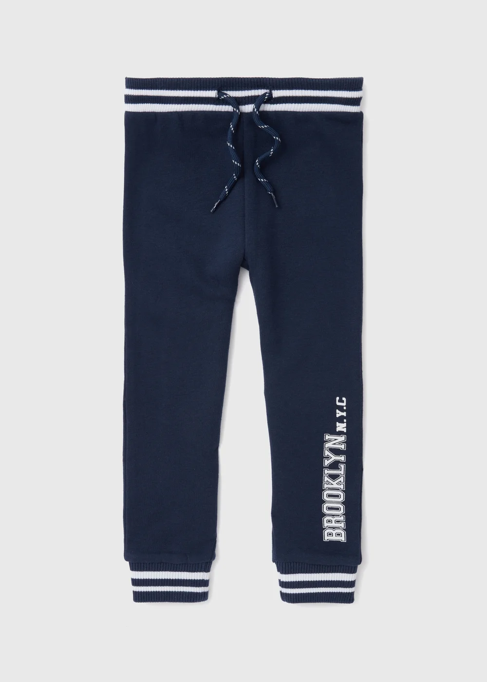 Boys Navy Brooklyn Co Ord Joggers - 1 to 1 half years Image 1