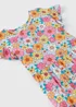 Girls Multicolour Floral Viscose Dress (1-7yrs) - 1-1.5 Yrs Image 2