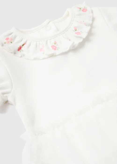 Baby Cream Tuttu Bodysuit (Newborn-18mths) - 0-3 months Image 2