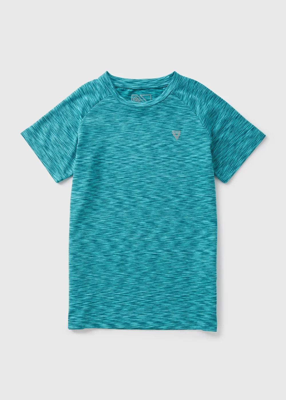 Boys Teal Space Dye Sports T-Shirt (7-13yrs) - 7 Yrs Image 1