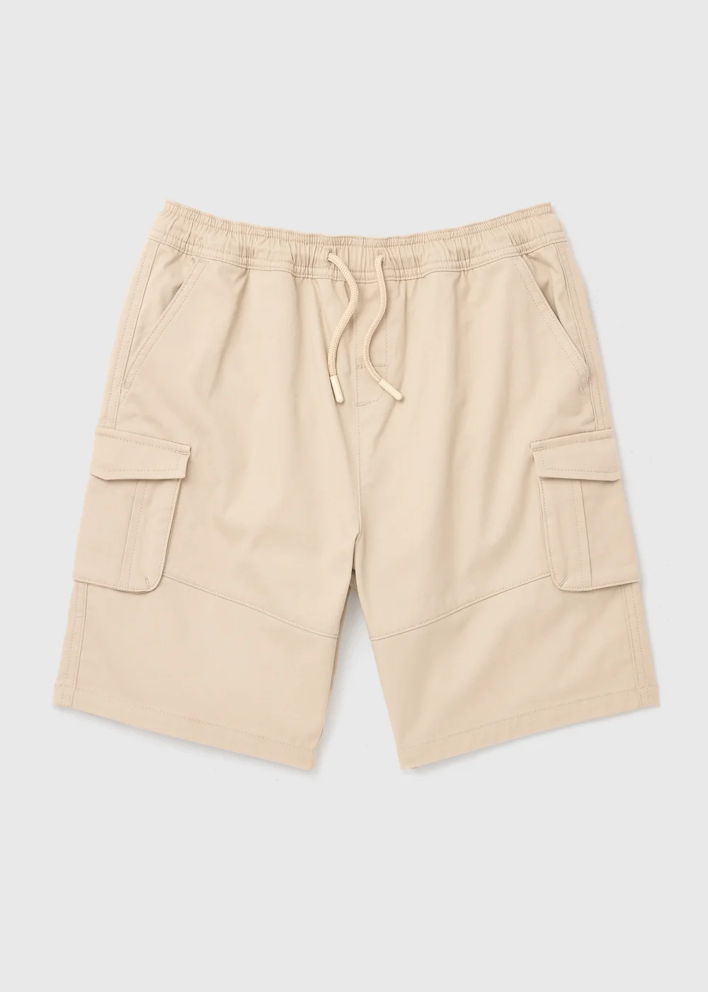 Boys Stone Twill Cargo Shorts (7-13yrs) - Age 7 Years Image 1