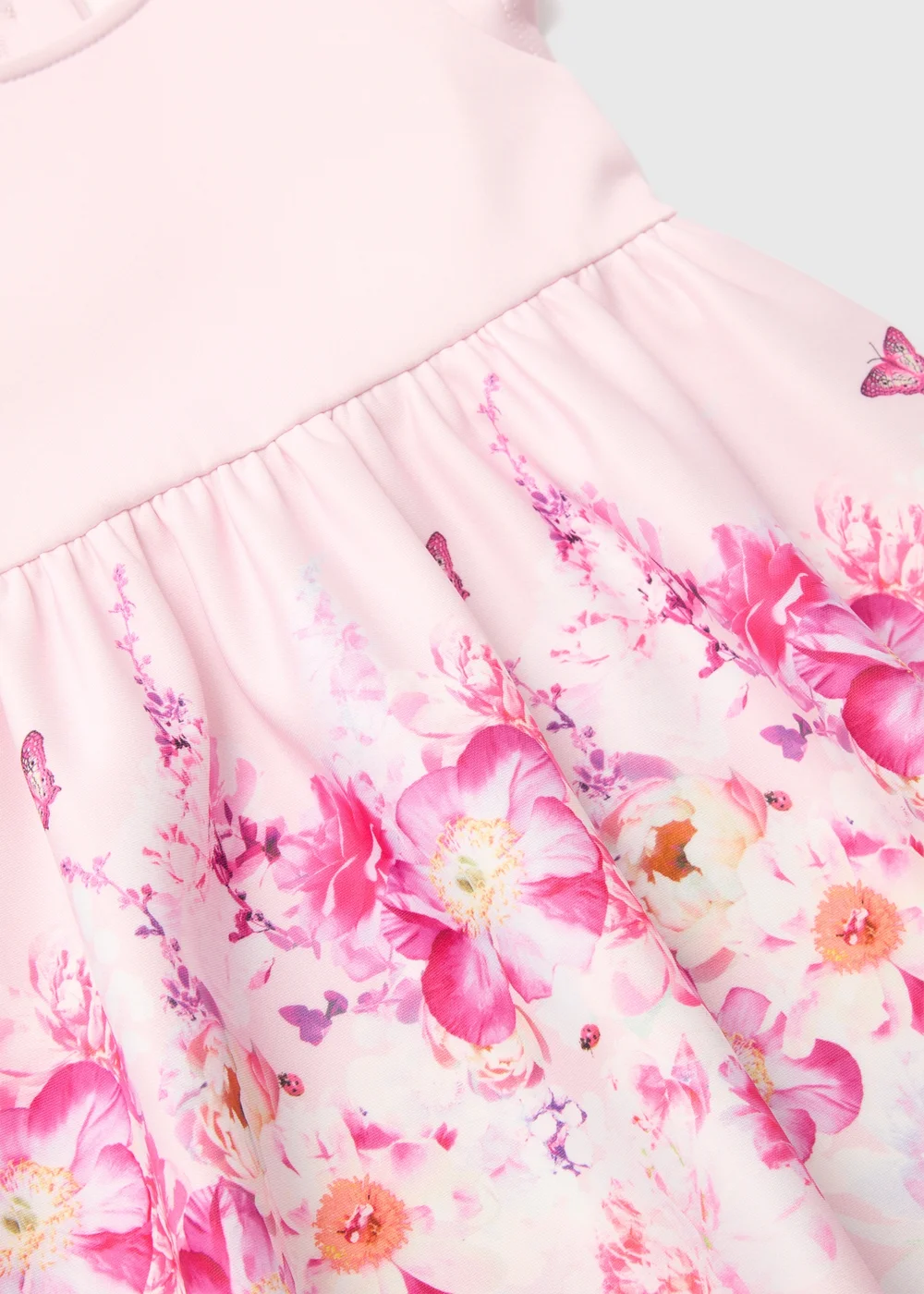 Pink Scuba Dress (1-7yrs) - 1-1.5 Yrs Image 2