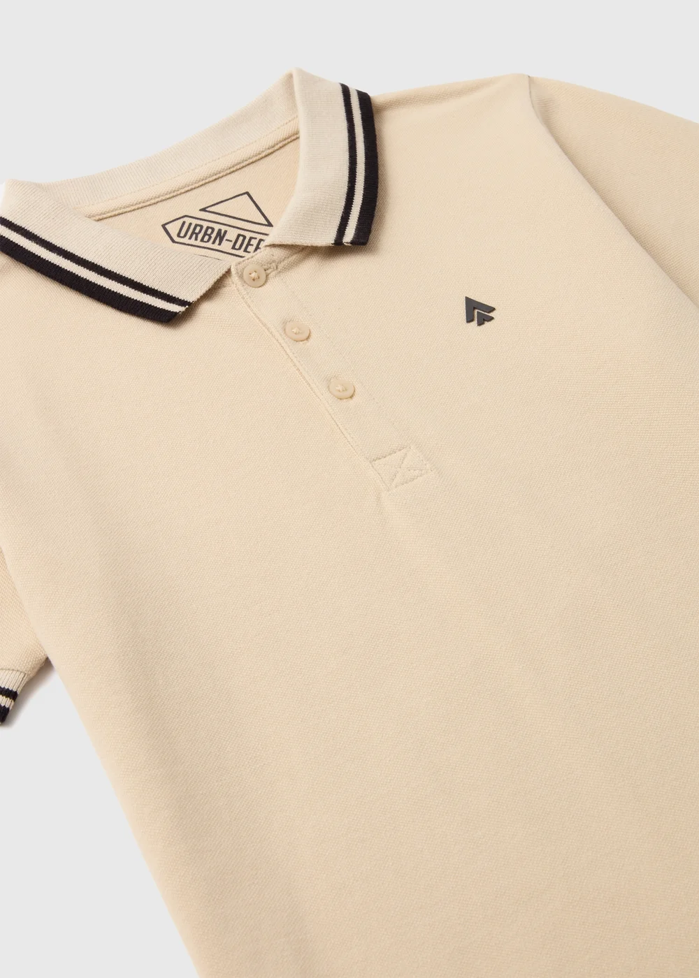 Boys Stone Polo Shirt (7-13yrs) - 7 Yrs Image 2