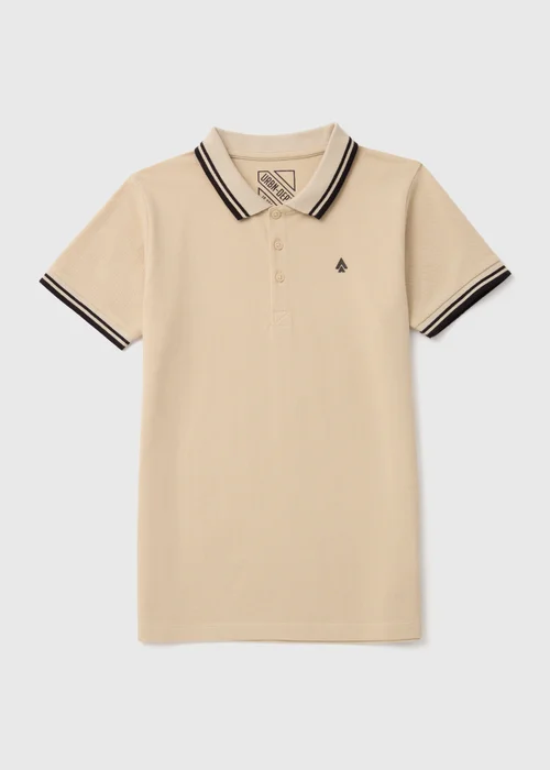 Boys Stone Polo Shirt (7-13yrs) - 7 Yrs Image 1