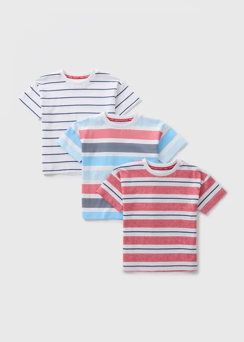 Boys White/Red & Navy Nautical T-Shirt (1-7yrs) - 1 to 1 half years Image 1