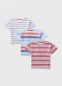 Boys White/Red & Navy Nautical T-Shirt (1-7yrs) - 1 to 1 half years Image 1