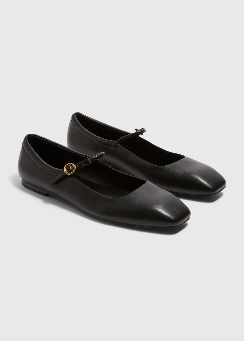 Black Soft Mary Jane Sandals - Size 3 Image 1