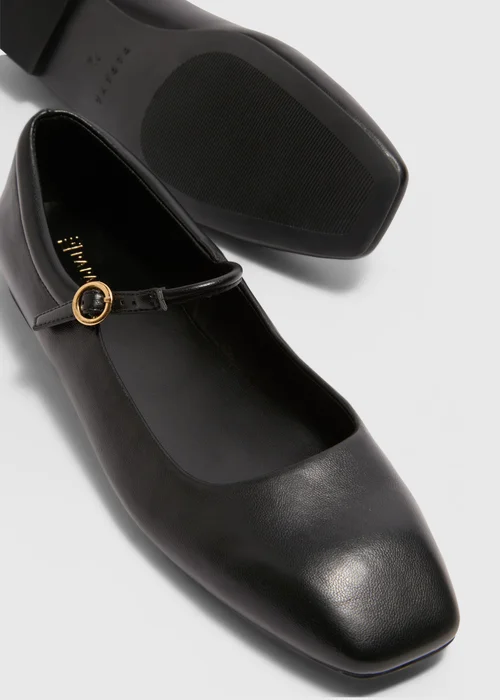 Black Soft Mary Jane Sandals - Size 3 Image 2