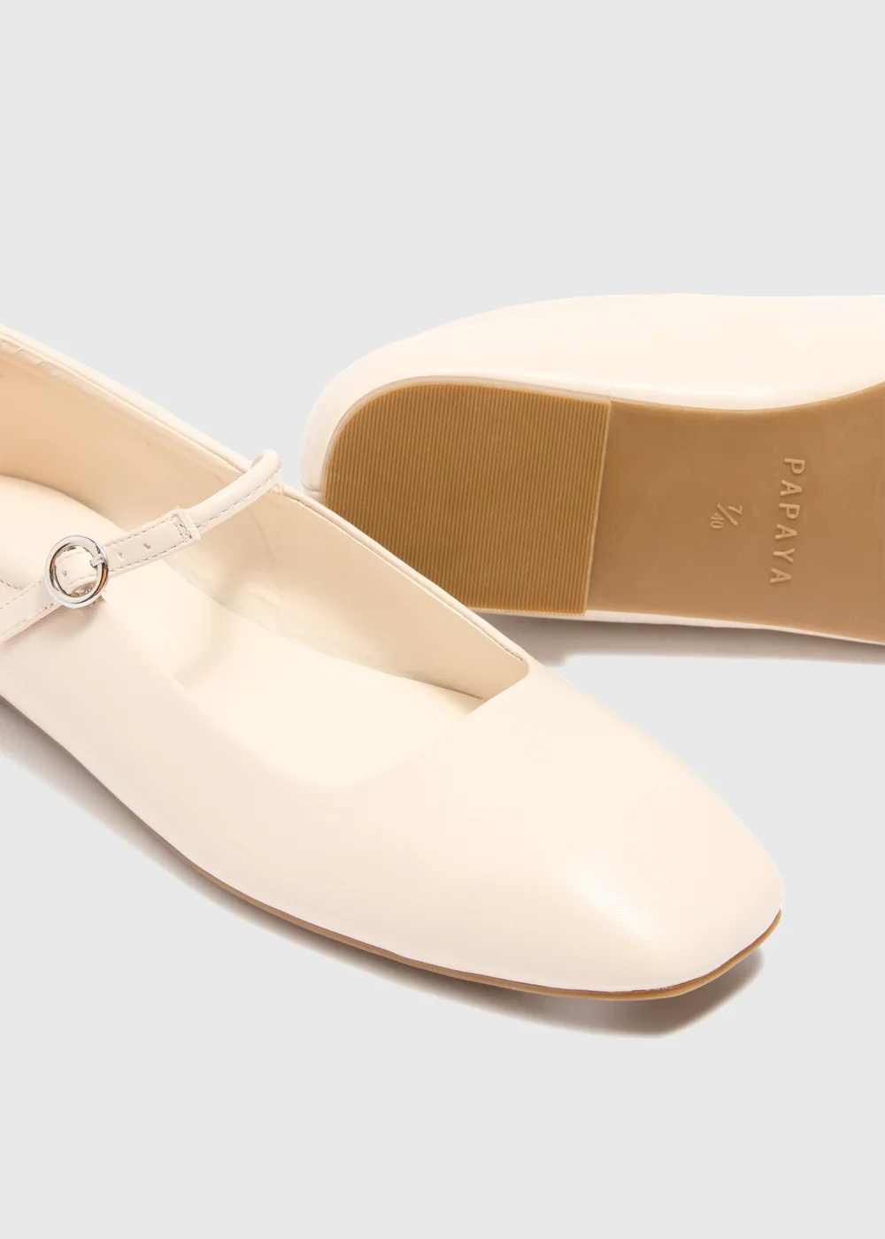 Stone Soft Mary Jane Sandals - Size 3 Image 2