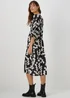 Black & White Kimono Dress - 8 Image 2